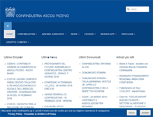 Tablet Screenshot of confindustria.ap.it